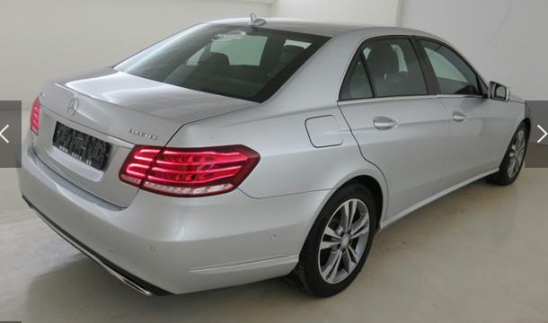 lhd car MERCEDES E CLASS (01/06/2015) - 